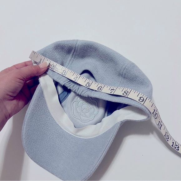 Karl Lagerfeld embroidered terry baseball cap, blue, one size adult - Picture 14 of 14